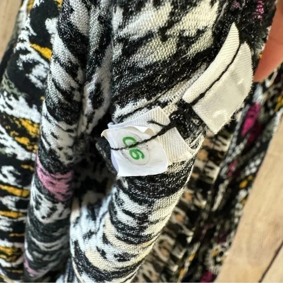 Loft Womens Tiered Swing Dress size Large Tall - Picture 3 of 13